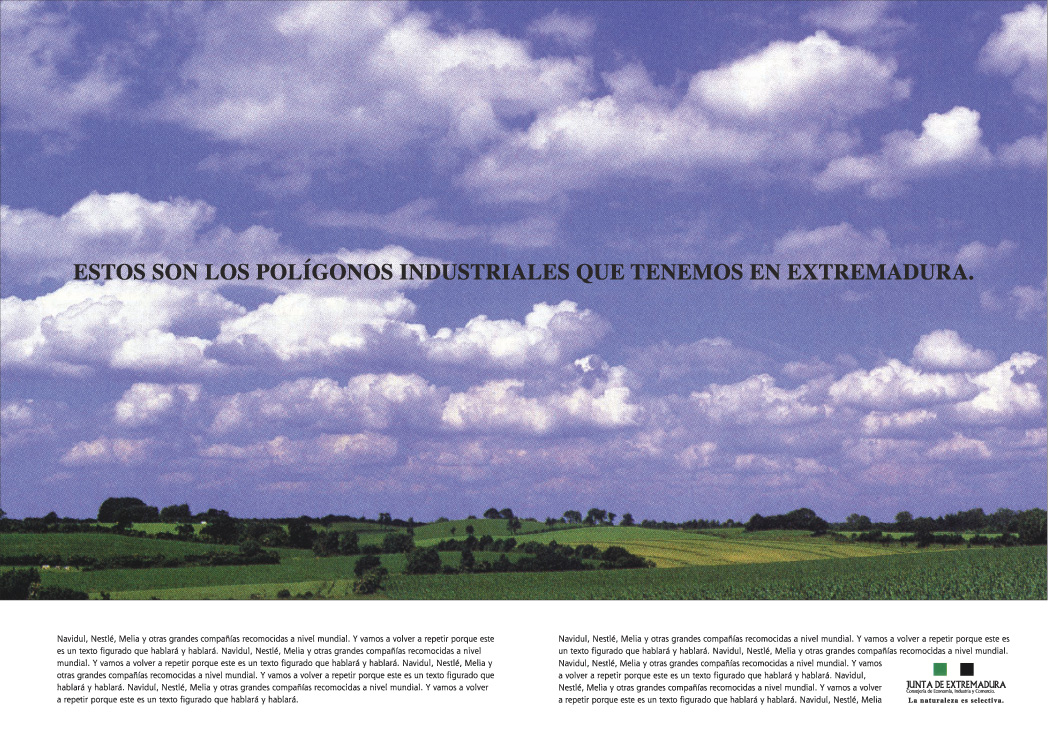 Junta de Extremadura — Repensar el territorio